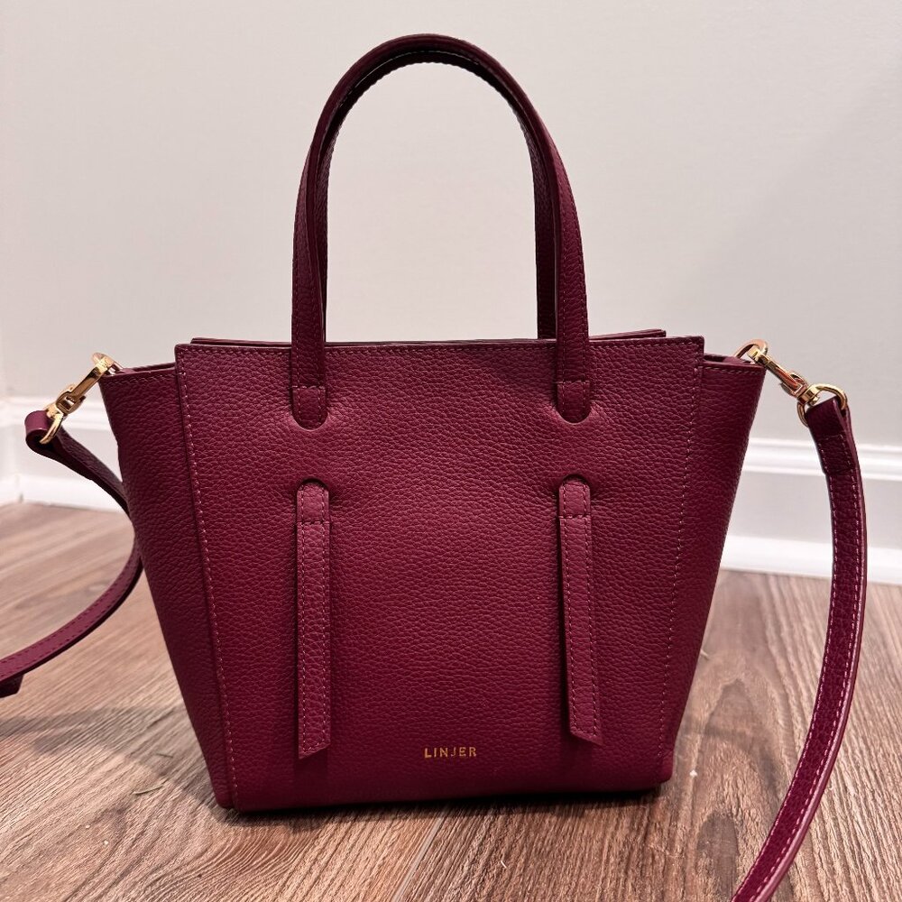 Linjer Lana Bag, Maroon